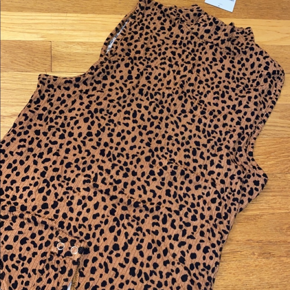 BRAND NEW leopard forever 21 bodysuit